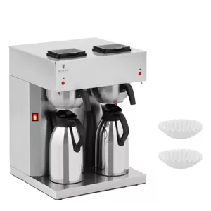 Filterkaffeemaschine 2 x 2 L inkl. Thermoskannen - Espresso přístroje Royal Catering
