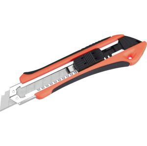 EXTOL PREMIUM 8855023 - nůž ulamovací s kovovou výstuhou a zásobníkem, 18mm Auto-lock
