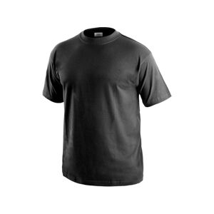 Canis CXS Pánské tričko s krátkým rukávem CXS DANIEL, černé - S