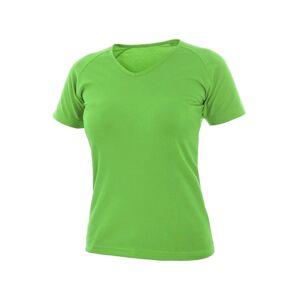 Canis CXS Dámské tričko s krátkým rukávem CXS ELLA, zelené - L