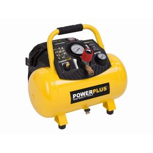 Powerplus Elektrický bezolejový kompresor Powerplus POWX1723